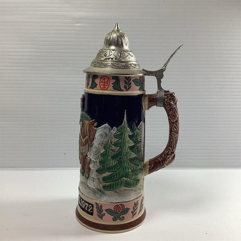 Schmid Limited Edition‎ Christmas 1972 Multicolor Beer Stein